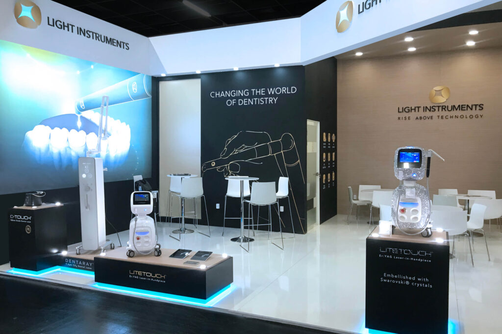 Light instruments dental laser stand design